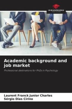 Academic background and job market - Charles, Laurent Franck Junior;Cirino, Sérgio Dias