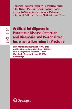 Artificial Intelligence in Pancreatic Disease Detection and Diagnosis, and Personalized Incremental Learning in Medicine