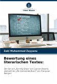 Bewertung eines literarischen Textes: