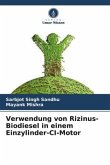 Verwendung von Rizinus-Biodiesel in einem Einzylinder-CI-Motor