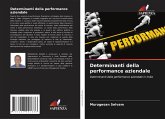 Determinanti della performance aziendale Determinanti della performance aziendale