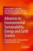 Advances in Environmental Sustainability, Energy and Earth Science Advances in Environmental Sustainability, Energy and Earth Science