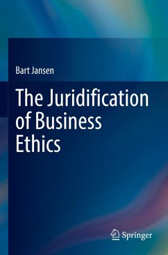 Cover The Juridification of Business Ethics