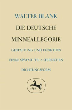 Die deutsche Minneallegorie - Blank, Walter