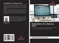 Evaluation of a literary text: - Muhammad Zayyanu, Zaki