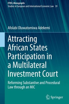 Cover Attracting African States Participation in a Multilateral Investment Court