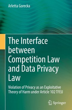 The Interface between Competition Law and Data Privacy Law - Gorecka, Arletta