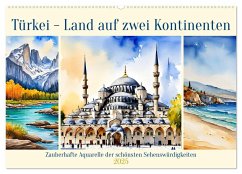 Türkei - Land auf zwei Kontinenten (Wandkalender 2025 DIN A2 quer), CALVENDO Monatskalender