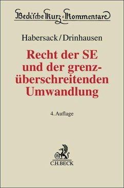 Cover Recht der SE und der grenzüberschreitenden Umwandlung