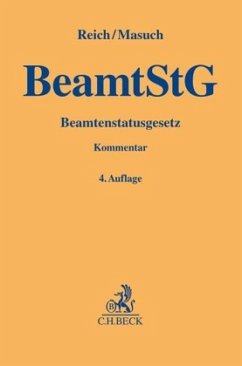 Beamtenstatusgesetz - Reich, Andreas;Masuch, Thorsten