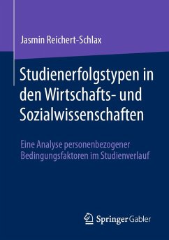 Cover Studienerfolgstypen in den Wirtschafts- und Sozialwissenschaften (eBook, PDF)