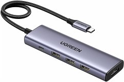 UGREEN Revodok 5-in-1 4K HDMI USB-C Hub mit 3x USB-A 3.0