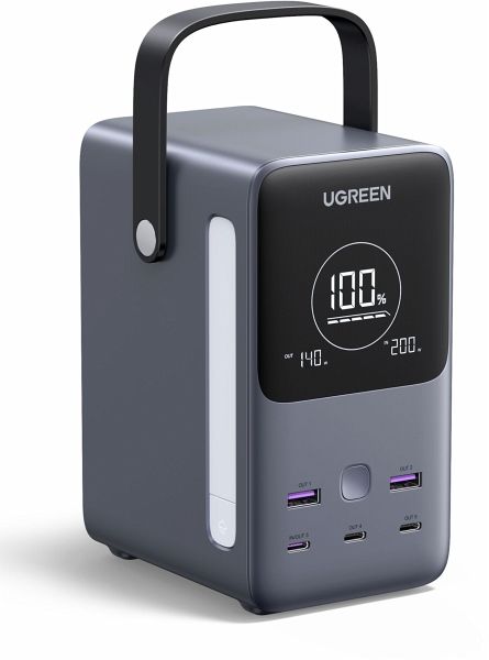 UGREEN 48000mAh 300W Fast Charging Power Bank gray UGREEN 48000mAh 300W Fast Charging Power Bank gray