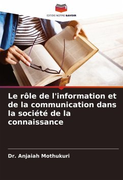 Cover Le rôle de l'information et de la communication dans la société de la connaissance