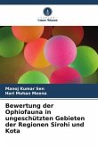 Bewertung der Ophiofauna in ungeschützten Gebieten der Regionen Sirohi und Kota