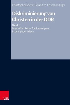 Cover Diskriminierung von Christen in der DDR
