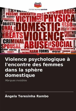 Violence psychologique à l'encontre des femmes dans la sphère domestique Cover Violence psychologique à l'encontre des femmes dans la sphère domestique