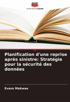 Cover Planification d'une reprise après sinistre: Stratégie pour la sécurité des données