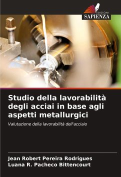 Cover Studio della lavorabilità degli acciai in base agli aspetti metallurgici