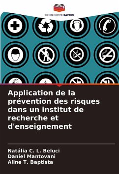 Cover Application de la prévention des risques dans un institut de recherche et d'enseignement