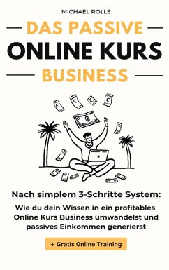 Cover Das passive Online Kurs Business - Finanzielle Freiheit mit eigenen Online Kursen auf Autopilot
