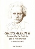 Grieg Album Band 2 Romantische Stücke für 4 Violoncelli Stimmen