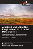 Analisi di dati climatici longitudinali in città del Minas Gerais