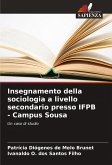 Insegnamento della sociologia a livello secondario presso IFPB - Campus Sousa