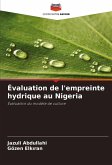 Évaluation de l'empreinte hydrique au Nigeria