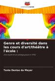 Genre et diversité dans les cours d'art/théâtre à l'école :