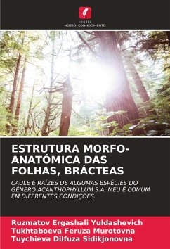 Cover ESTRUTURA MORFO-ANATÓMICA DAS FOLHAS, BRÁCTEAS