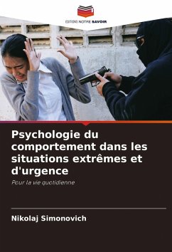 Cover Psychologie du comportement dans les situations extrêmes et d'urgence
