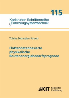 Cover Flottendatenbasierte physikalische Routenenergiebedarfsprognose