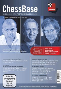 Cover ChessBase Magazin #221 (September/Oktober 2024), DVD-ROM