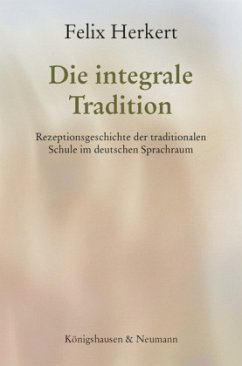 Cover Die integrale Tradition
