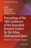 Proceedings of the 18th Conference of the Associated Research Centers for the Urban Underground Space (eBook, PDF)