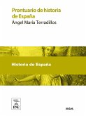 Prontuario de historia de España (eBook, ePUB)