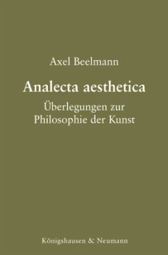 Analecta aesthetica - Beelmann, Axel