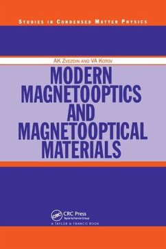 Cover Modern Magnetooptics and Magnetooptical Materials