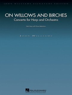 Cover John Williams, On Willows and Birches Harp Partitur + Stimmen