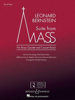 Cover Suite from Mass 5 Blechblasinstrumente und Blasorchester Partitur und Stimmen
