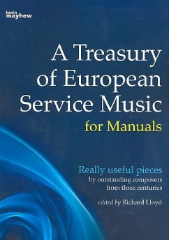 Cover A Treasury of European Service Music for organ (manuals)