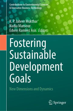 Fostering Sustainable Development Goals (eBook, PDF)