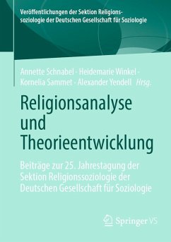 Religionsanalyse und Theorieentwicklung (eBook, PDF)