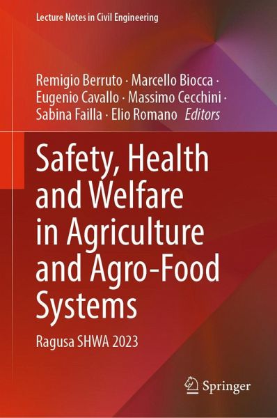 Safety, Health and Welfare in Agriculture and Agro-Food Systems (eBook, PDF)