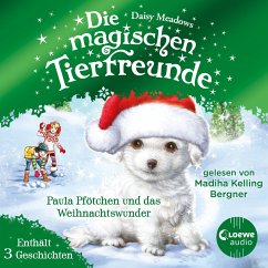 Die magischen Tierfreunde - Paula Pfötchen und das Weihnachtswunder (MP3-Download) - Meadows, Daisy