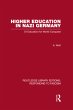 Higher Education in Nazi Germany (RLE... - Bild 1