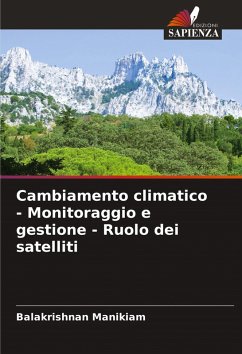 Cover Cambiamento climatico - Monitoraggio e gestione - Ruolo dei satelliti