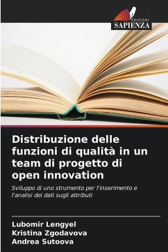 Cover Distribuzione delle funzioni di qualità in un team di progetto di open innovation