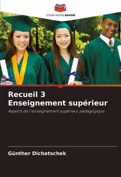 Recueil 3 Enseignement supérieur - Dichatschek, Günther